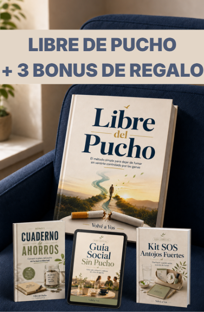 Libre del Pucho: Deja de Fumar sin Sentirte Controlado por las Ganas.